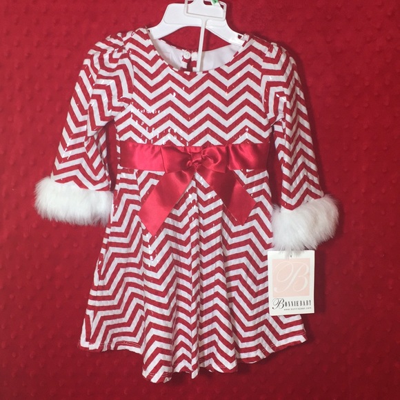 Bonnie Baby Other - 🎄🤶🏻Bonnie Baby Christmas Dress, 18M